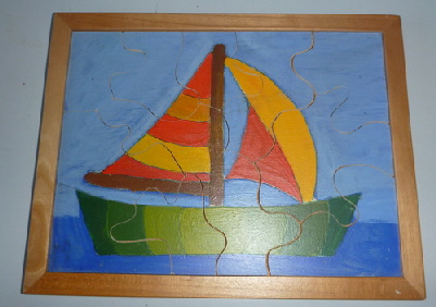 Segelschiffpuzzle