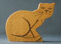 Katze sitzend