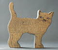 Katze stehend