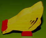 pickendes Huhn